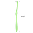 Orthodontic Interdental Brush Cleaning Soft Toothbrush Oral Care (Green)