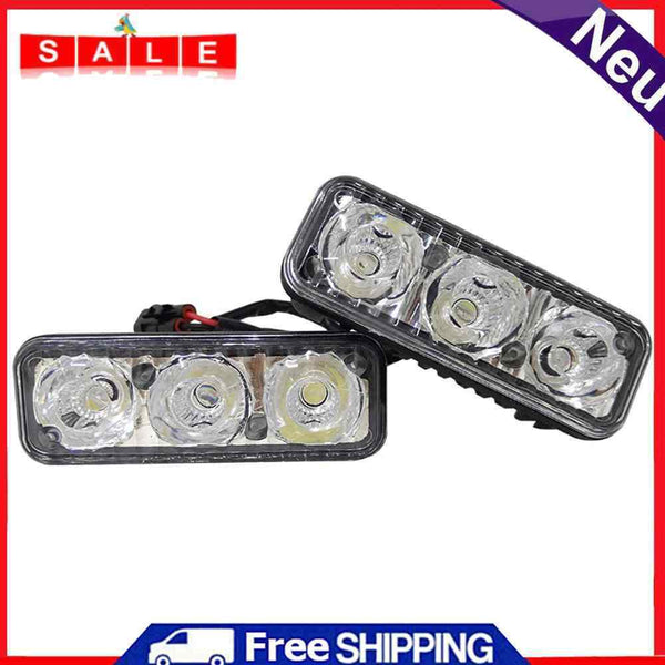 Generic CNSUNNYLIGHT 1Pair Waterproof Car LED DRL Daytime Running Light