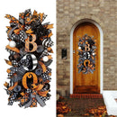 Garland Home Decorations Halloween Wreath Pumpkin Halloween Door Ornament