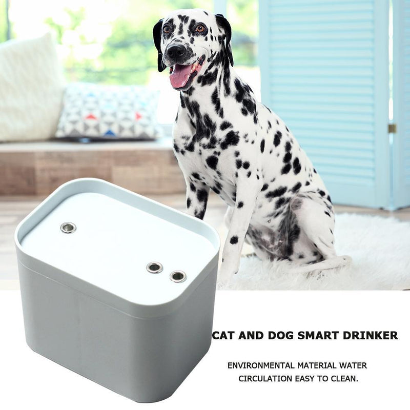 Cat Dogs Water Dispenser Smart Drinker Pet Automatic Water Fountain w/USB C