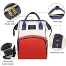 Diaper Backpack - Large Capacity Baby Bag Mummy Waterproof Nappy Bags - 35L