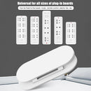 Punch-free Plug Fixer Self-Adhesive Socket Wire Organizer Power Strip Shelf