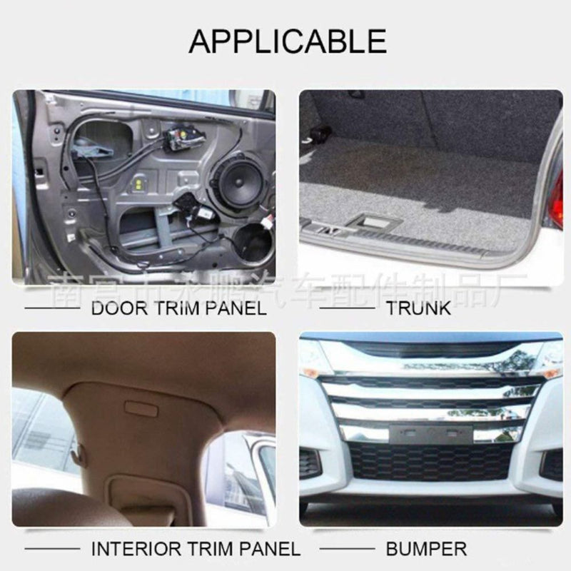 Door Panel Colourful Car Fastener Clip Tool Trim Plastic Auto Bumper Fender
