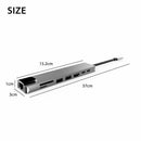 Station Fast Charging 87W PD Type C To USB-C Hub 4K HDMI Adapter USB 3.0 Port