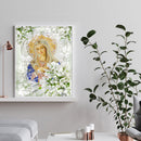 Full Cross Stitch 11CT Virgin Stamped Embroidery DIY Kits Handmade Needlework