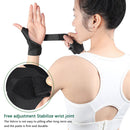 #A Wrist Guard Brace Cross Wrap Compression Warm Finger Guard Wrist Cover