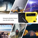 Lamp Flashlight Torch Emergency Radio Hand Crank AM/FM Radio Dynamo Wind Up
