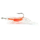 2pcs 6cm 3g Simulation Shrimp Lure Fishing Baits w/ Hook Crankbait (White) Newly