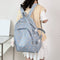 #A Fashion Floral Backpack Nylon Female Preppy Style Large Capacity Schoolbag