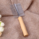 Pet Rake Comb Steel Needles Dogs Comb Dog Cat Hairbrush Dog Salon For