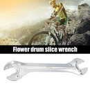 Carbon Steel Bike Head Open End Axle Hub Cone Wrench Spanner Bicycle Repair