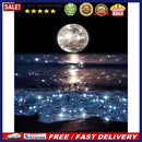 DIY Digital Picture Sea Moon Frameless Oil Painting By Number Acrylic Handi