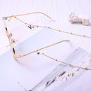 Round Bead Glasses Chain Women Men Eyeglasses Cord Strap Necklace Accessories