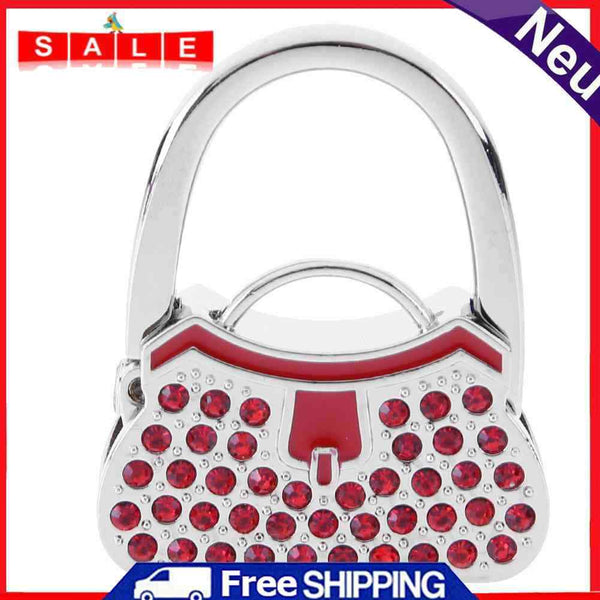 Wallet Handbag Hanger Hook Holder Portable Folding Bag Table Hake