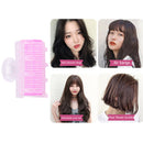3pcs/set Professional Portable Air Bangs Roller DIY Fringe Curler Grip Clamps