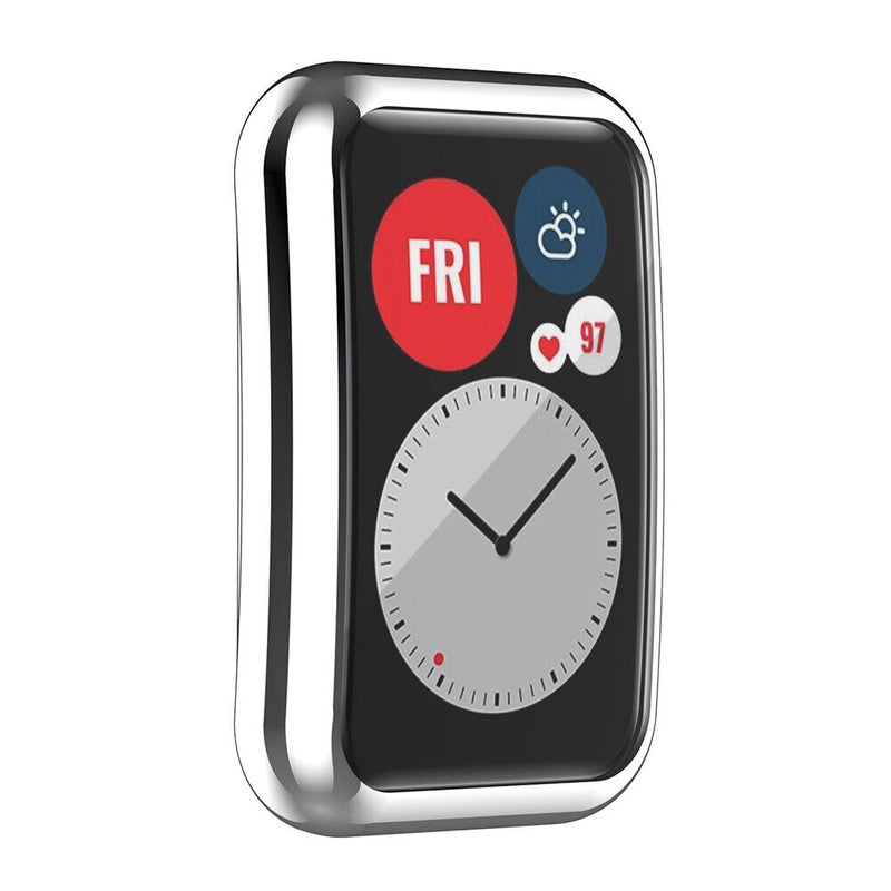 TPU Case Protector Cover Anti Scratch Full Cover Screen for Huawei Watch Fit