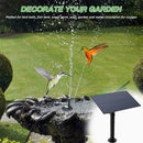 Solar Panel Kit Water Pump Pond Fountain Pool Submersible Outdoor Garden H4B4