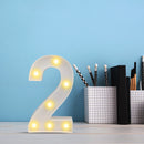 Digital Number LED Symbol Sign Night Light for Wedding Party Birthday (2) Newly
