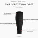 Outdoor Football Shin Guard Pads Honeycomb Calf Protective Gear (Black M) UK