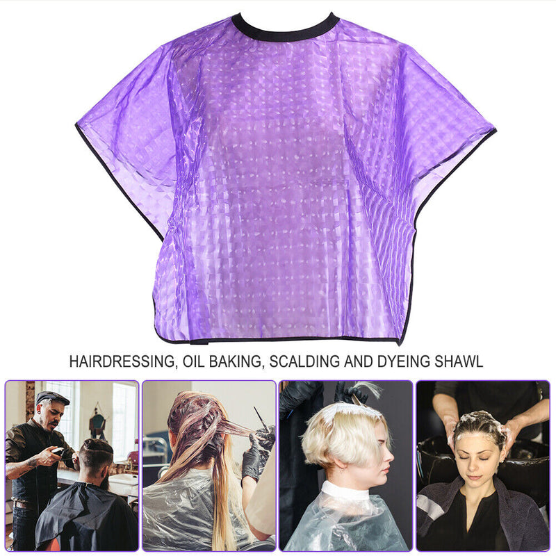 Hair Coloring Cape Waterproof Hair Cutting Dyeing Balon Barber Styling Tools