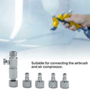 1/8 Airbrush Quick Adapters Disconnect Release Coupling Brush Connector T0C7