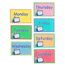 7Pcs Alphabet Number Flash Week Card Set Preschool Educational Z4C0 Toys M6Y1