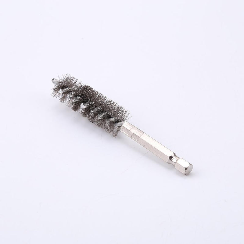 2pcs Car Steel Wire Brush Machine Paint Remover Cleaner with Drill (Steel)
