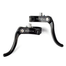 1 Pair 22.2mm Bicycle Brake Clutch Lever Cycling Bike Brake Handle (Black) Newly