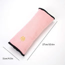 Plush Car Seat Belt Cover Breathable Kids Seatbelt Shoulder Pad (Pink)