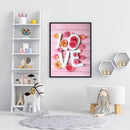 5D DIY Full Round Drill Diamond Paint Love Mosaic Rhinestone Drawing Picture Kit