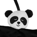Baby Soothing Towel Cartoon Animal Educational Plush Rattle Toys(Panda)