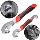 2Pcs Multi-function Universal Quick Snap'N Grip Adjustable Wrench Spanner