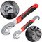 2Pcs Multi-function Universal Quick Snap'N Grip Adjustable Wrench Spanner