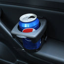 Universal Car Cup Drink Holder Support Auto Interior Folding Brace (Black) Newly