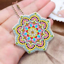 5pcs Diamond Painting Keychain DIY Mandala Key Ring Pendants (YSK086) Newly