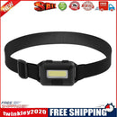 3 Modes Waterproof COB Flashlight Outdoors Headlight Headlamp Torch(Black)