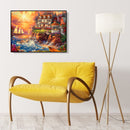 5D DIY Diamond Painting House Full Drill Picture Embroidery Mosaic (1350) Newly