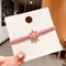 Women Candy Color High Elastic Daisy Hair Tie Hair Ring Sunflower Hair Rope
