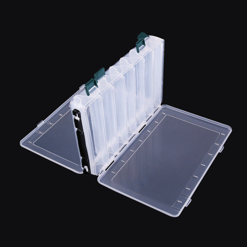 28CM *18.5CM * 5CM 14 Compartment Plastic Fishing Storage Boxes for Fishing Bait