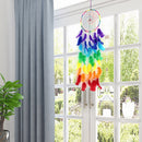 Bohemia Style Tapestry Colorful Feather Pendant Dream Catcher Christmas Decor