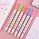 Hand Account Highlighter Lace Outline Pen Fluorescent Pen Roller Curve Pen