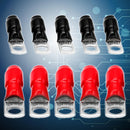 10pcs Car Audio Power Ground Wire Ring Terminals 6 AWG Gauge M8 Connectors