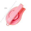 Dumpling Skin Wrapper Making Mold Dough Pastry Press Kitchen Gadget (Pink) Newly