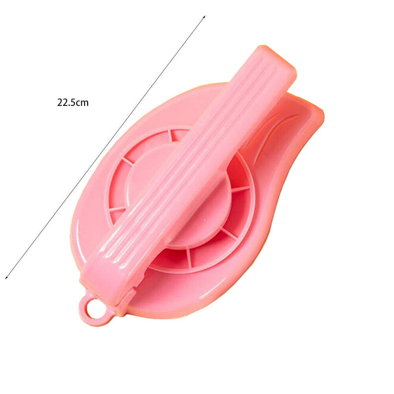 Dumpling Skin Wrapper Making Mold Dough Pastry Press Kitchen Gadget (Pink) Newly