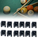 12Pcs Pool Cue Stick Wall Mounted Rack Wooden Billiard Stick CuCS Holder Y9T4