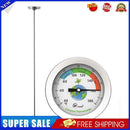 Compost Soil Tester Meter Probe Stainless Steel Thermometer Temperature Monitor