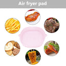 #A Silicone Air Fryer Liner Reusable Oven Microwave Baking BBQ Fryer Pan Pot B