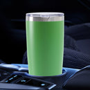 Thermal Car Cup Stainless Tea Coffee Vacuum Insulated Bottle (Fruit Green) Newly