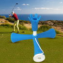 Training Practice Adjustable Golf Ball Holder 6 Claws Tripod Tees Golf Accessory