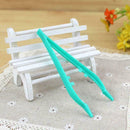 Reptile Plastic Feeding Tongs Live Food Feeding Tweezers 12cm L1U3 Food I9T6